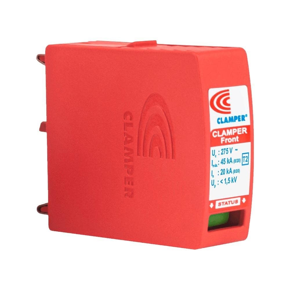 Dps plugue clamper front 45 kA - 275V* 014336