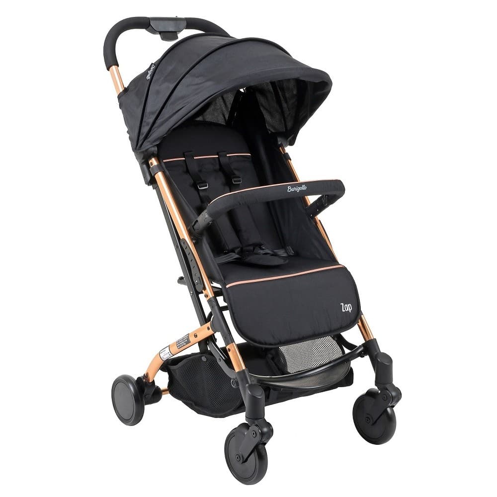 Carrinho de Bebê ZAP Metal Cobre Burigotto Compacto Dobrável