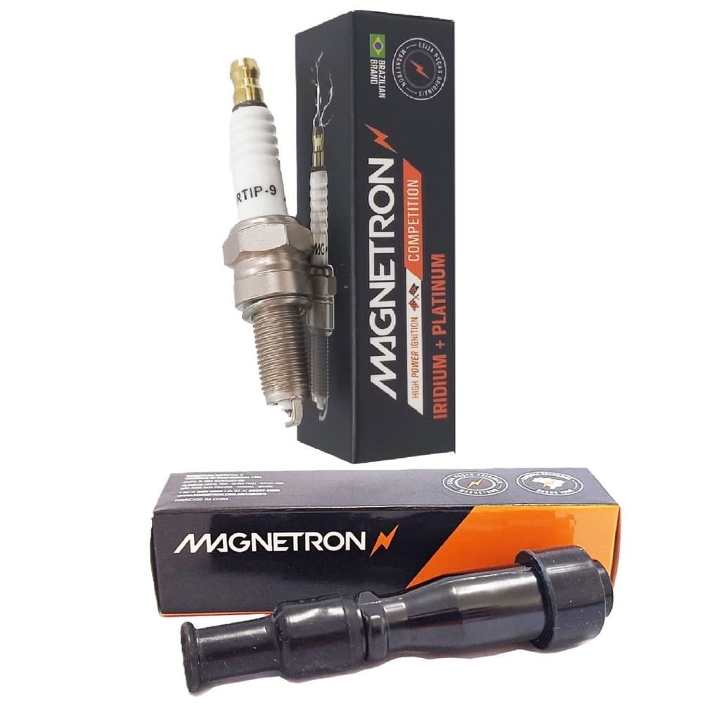 Vela Iridium e Cachimbo Fz15 150 / Fazer 150 / Crosser 150 / Factor 150 Magnetron