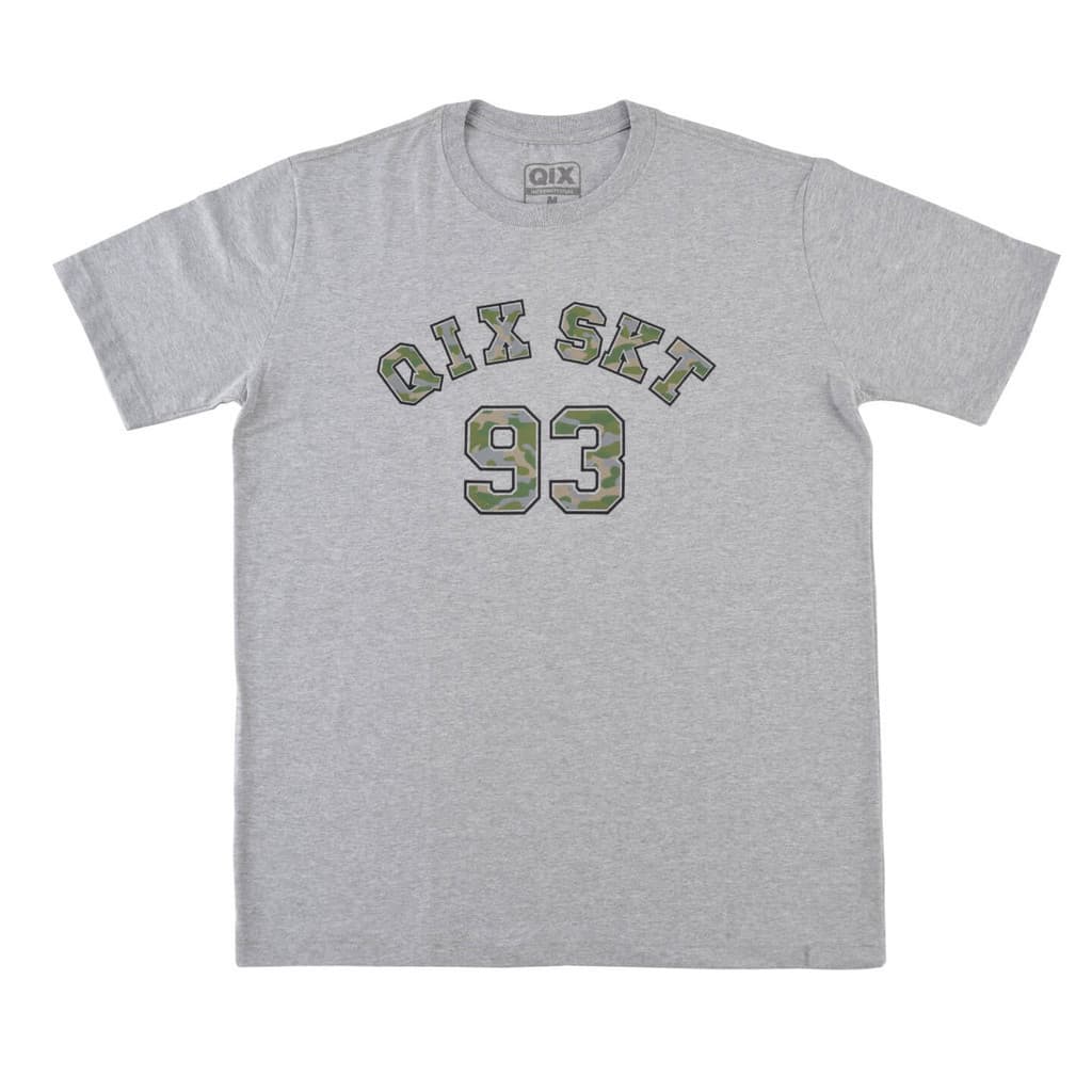 Camiseta QIX SKT 93 Camouflaged Logo Original Algodão