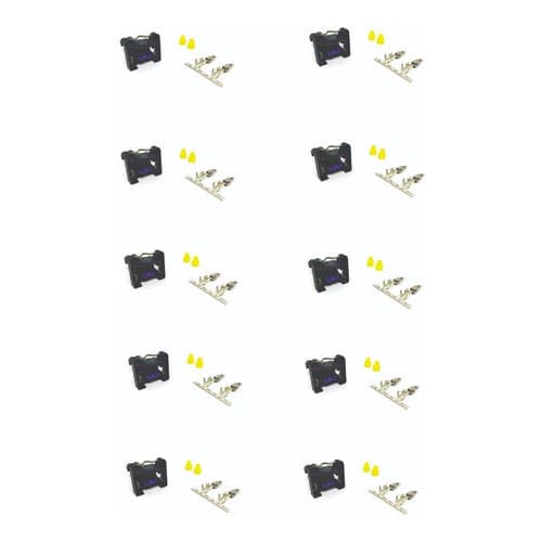 12x Conector Chicote Bico Injetor Sensor Fueltech Pandoo