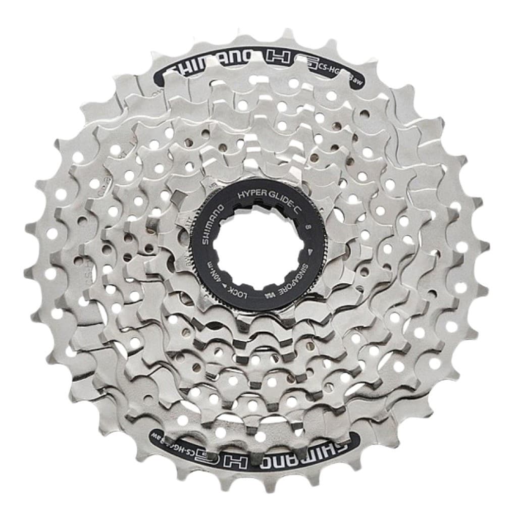 CASSETE 8V SHIMANO CS-HG41 11/32D - PRATA