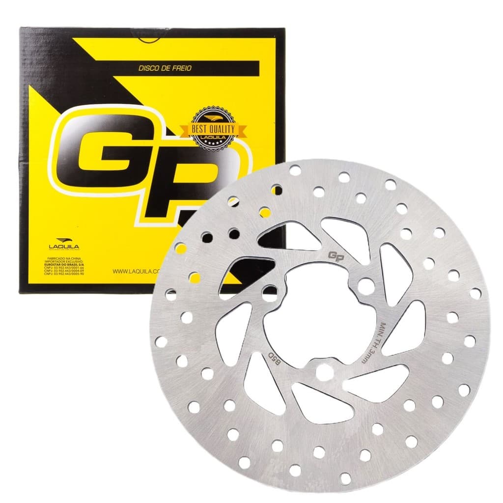 Disco de Freio Dianteiro P/ Yamaha Fluo 125 2022-2025 Gp7