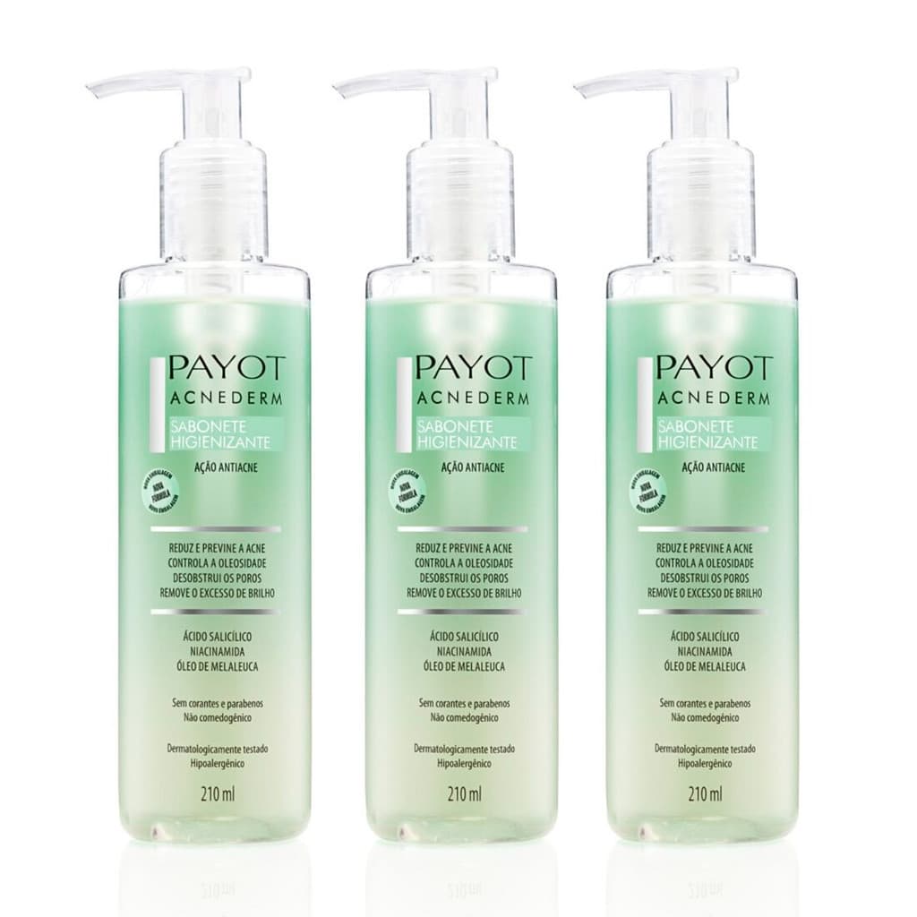 Kit Trio Sabonete Acnederm Payot