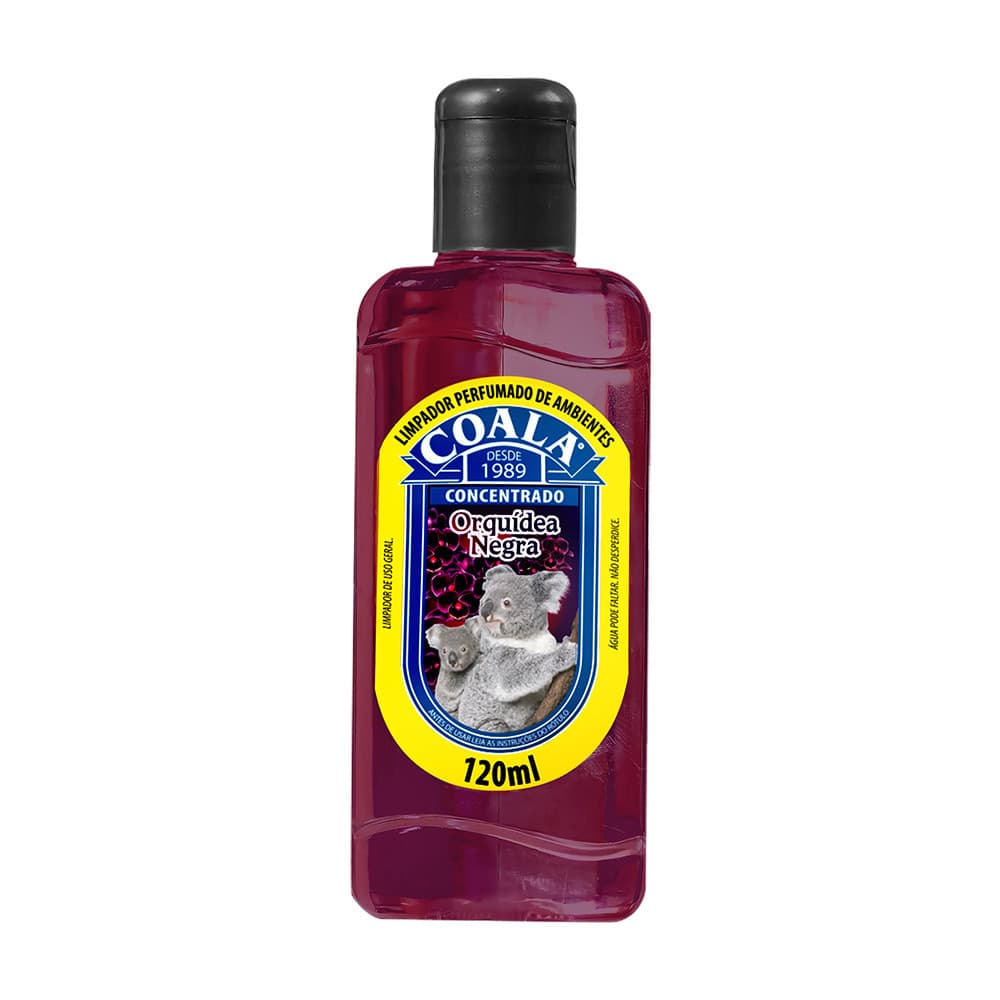 Coala Essências - Limpador Perfumado de Ambientes Orquídea Negra 120 ml