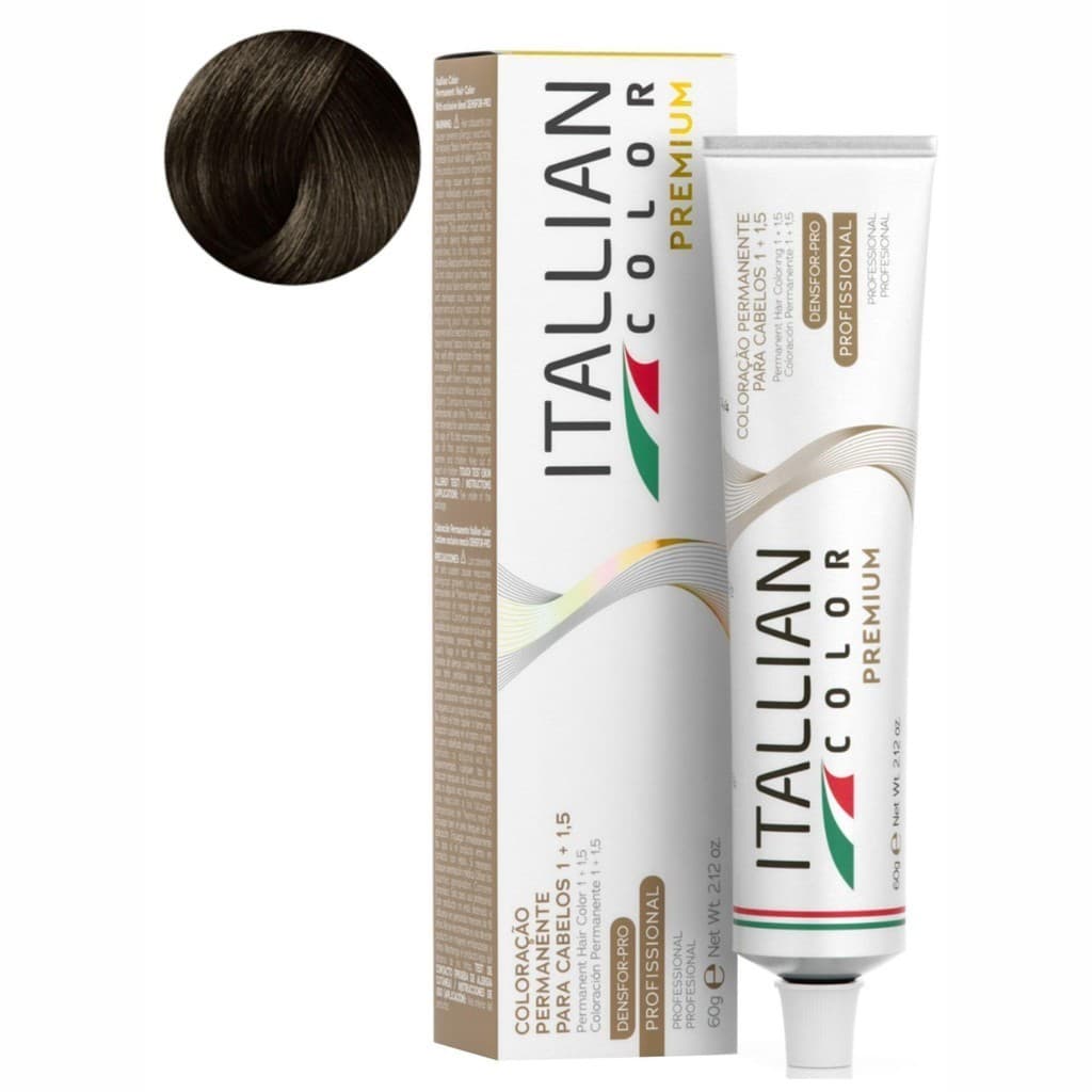 Coloraçao Itallian Color Professional 4.0 Castanho Médio