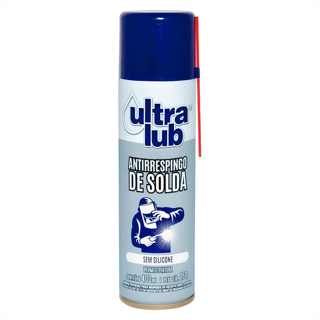 Antirespingo de Solda Sem Silicone 400ml Incolor Ultra Lub