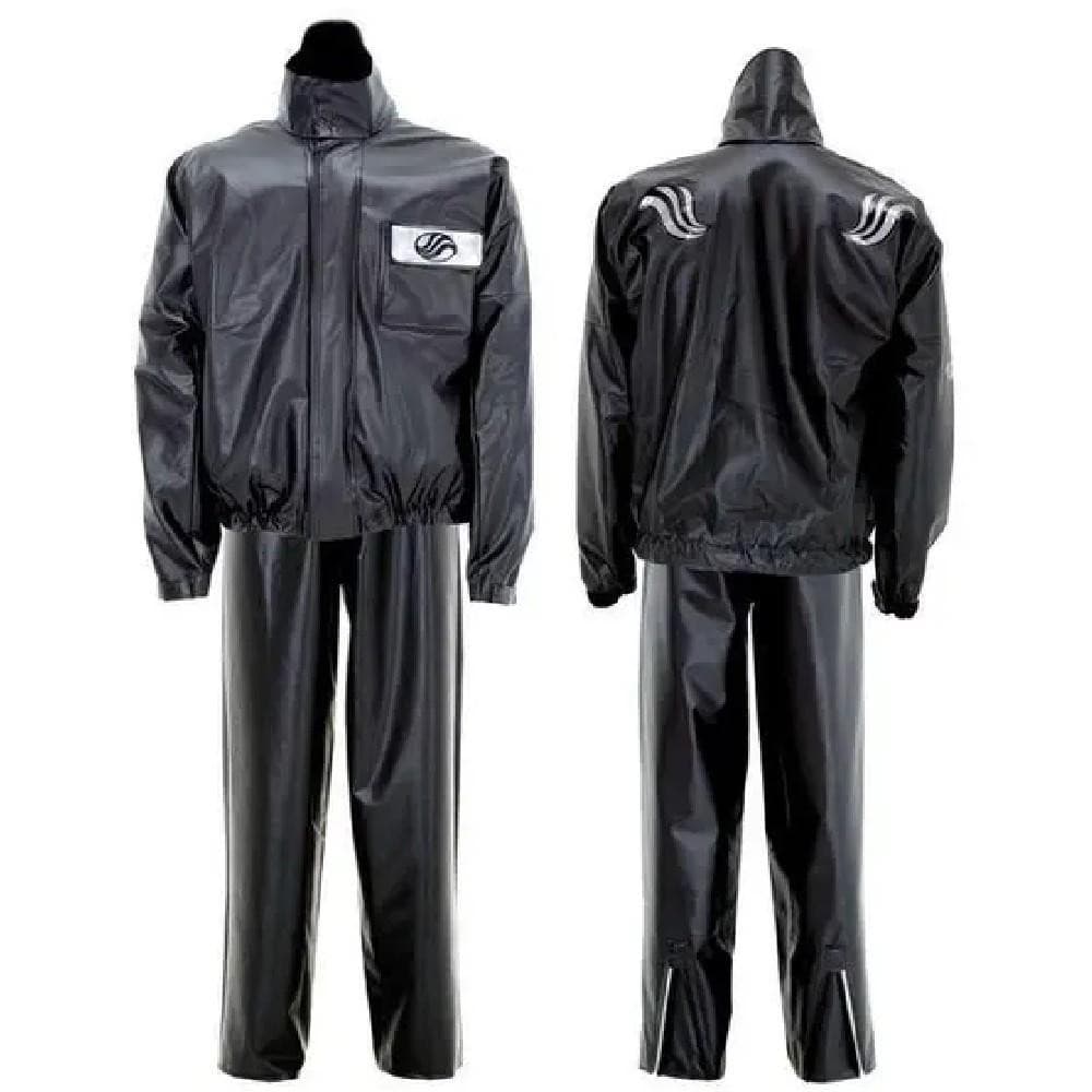 Capa Chuva Conjunto Motoqueiro Alba Europa Preto  GG