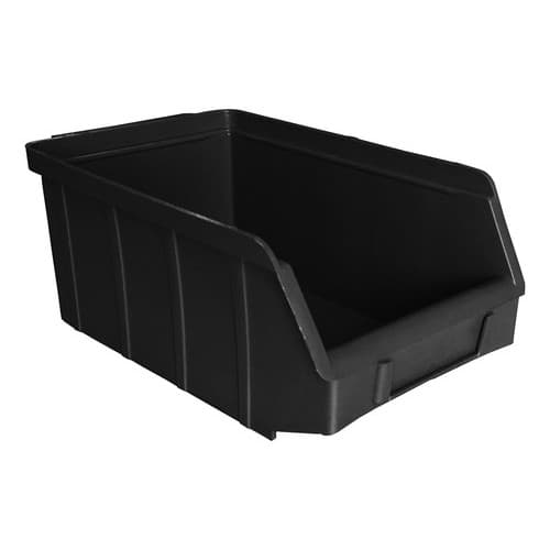 10 Caixa Plástica Gaveta Bin N5 Organizador Empilhável Multiuso Resistente Estoques Lojas