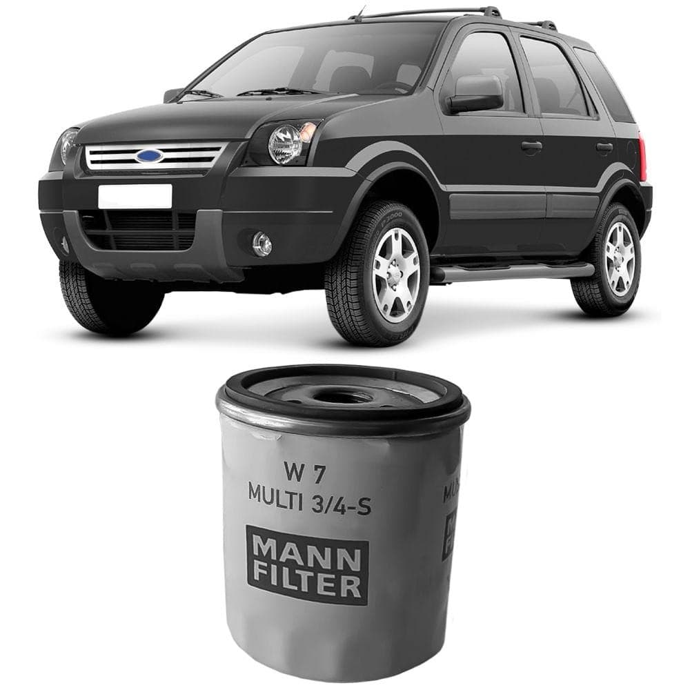 Filtro Óleo Ford Courier Ecosport Ranger 97-2012 Mann-filter