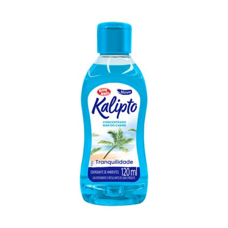 Desinfetante Kalipto Concentrado Mar do Caribe 120ml