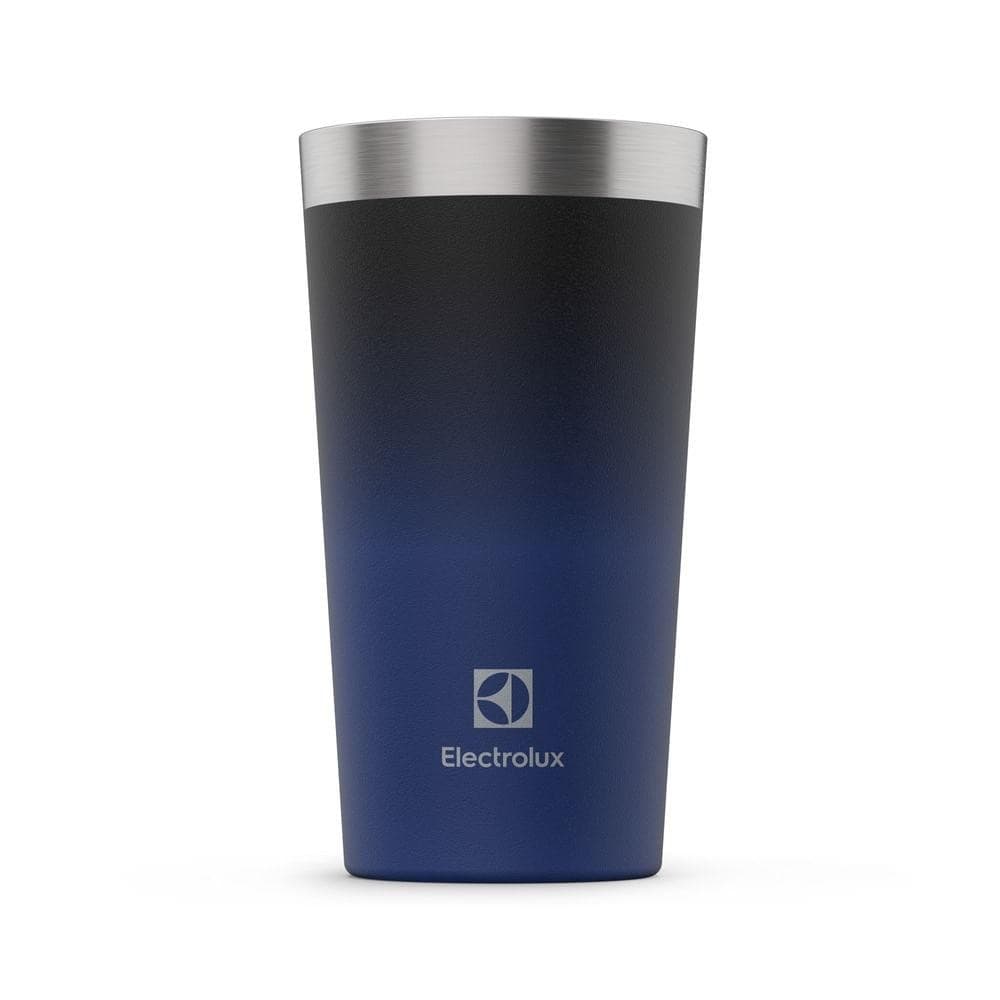 Copo Termico de Cerveja e Chopp Electrolux Home Bar 560ml Inox Degrade Azul e Preto