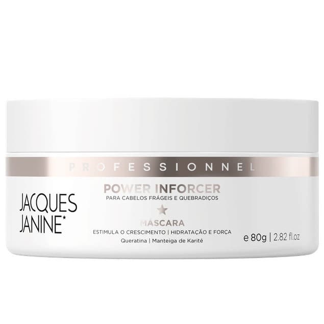 Máscara Tratamento de Hidratação Power Inforcer Jacques Janine 80g