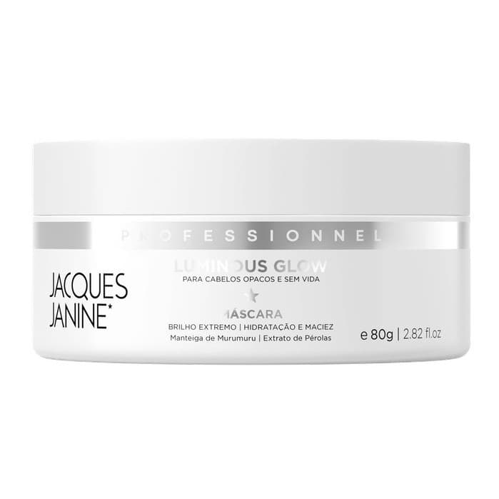 Máscara Tratamento Creme Luminous Glow Jacques Janine 80g