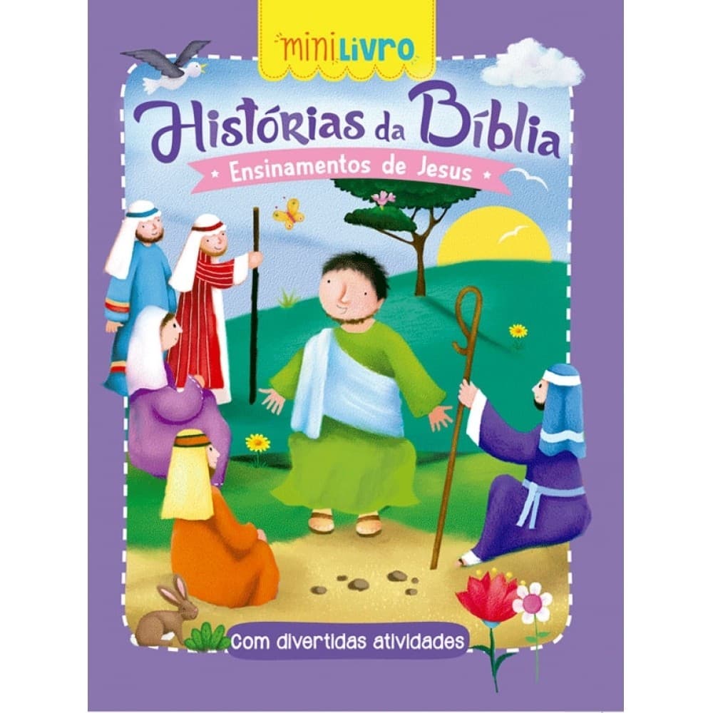 Kit histórias da bíblia Ensinamentos de Jesus - 40 Unidades