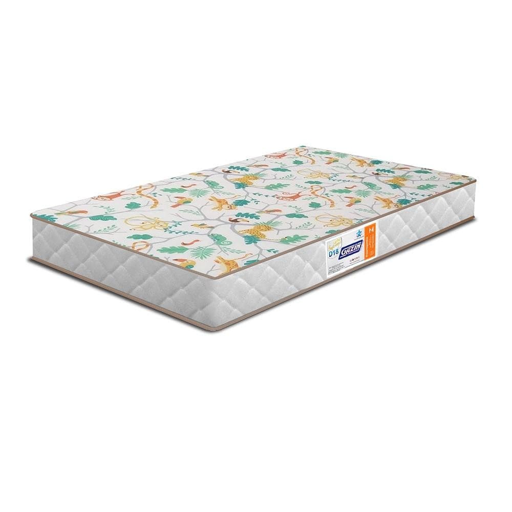 Colchão Berço Gazin Supreme D18 70x130x12cm Branco Conforto Firme Segurança Bebê Antialérgico