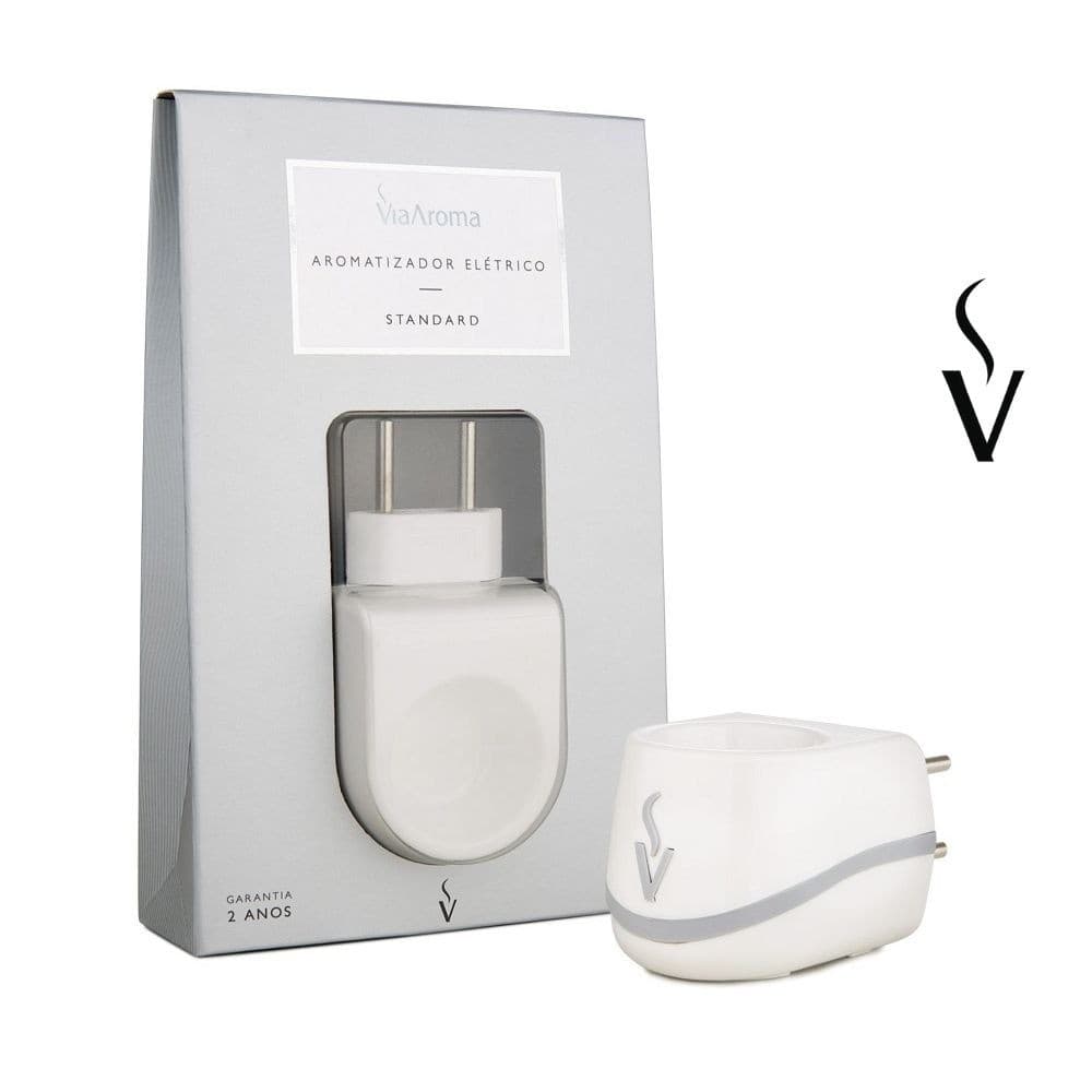 Aromatizador Elétrico Standard Bivolt Via Aroma para Essências