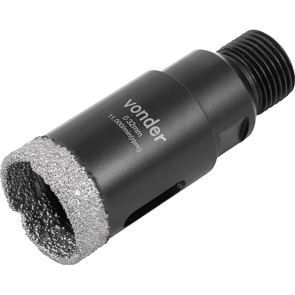 Serra Copo Diamantada 32 Mm Para Esmerilhadeira Vonder