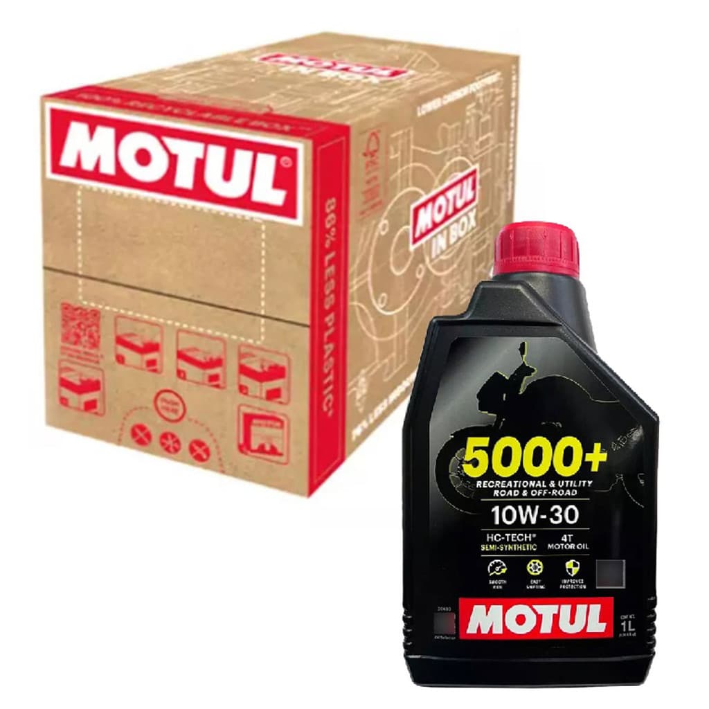Óleo Motul 5000+ 10w30 Semissintético Atacado Caixa C/ 12 Litros