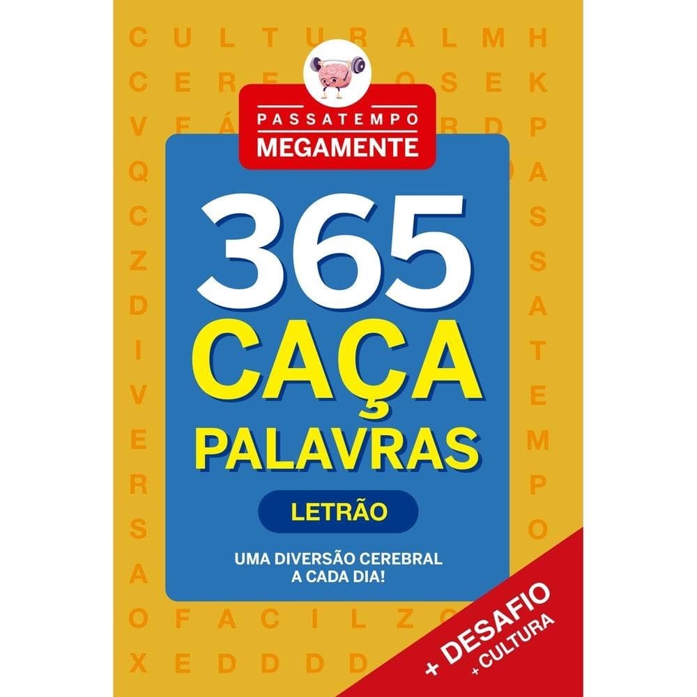 Passatempo Megamente 365 Caça-Palavras
