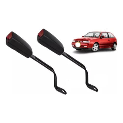 Kit 2 Trava Cinto Segurança Fecho Haste Rígida Gol G2 Volks.