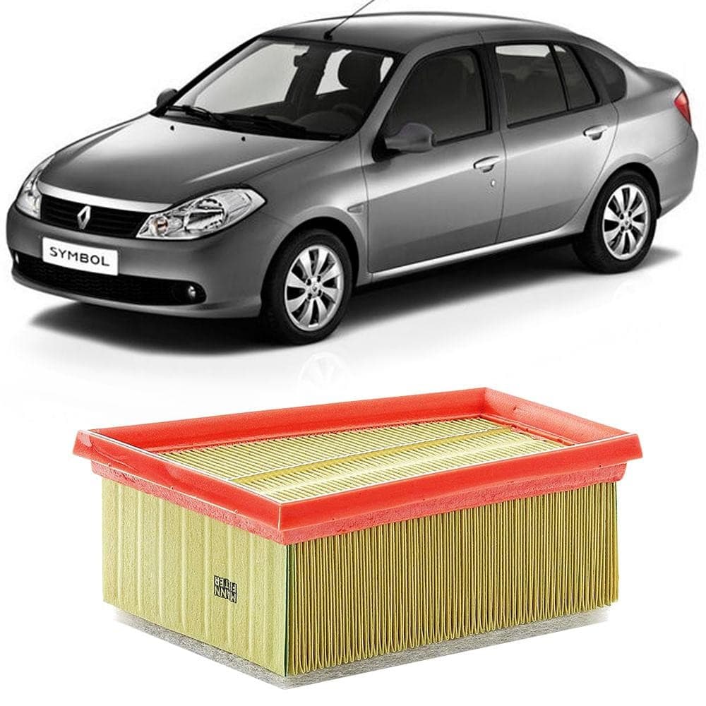 Filtro Ar Renault Clio Sandero Symbol 2000-2018 Mann-filter