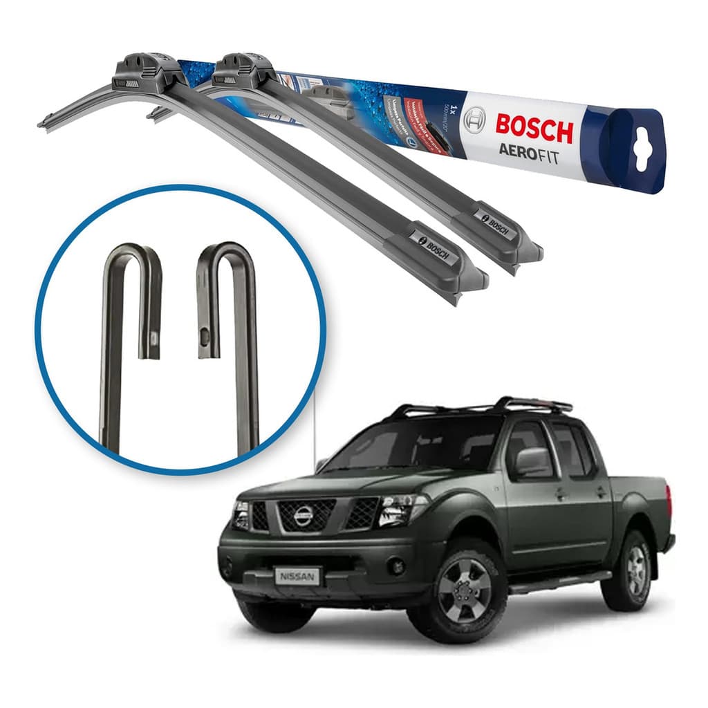 Palheta Limpador Parabrisa Bosch Nissan Frontier 2008 A 2017