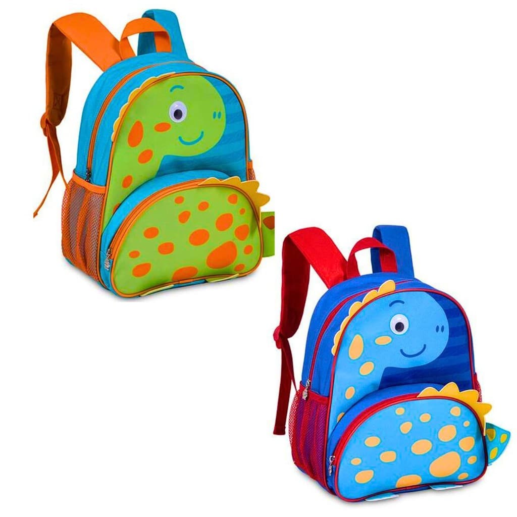 Mochila de Costas Infantil Masculina Dinossauro Pets - Clio Style