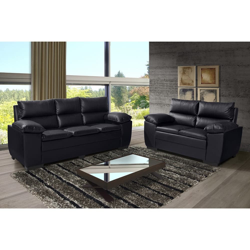 Conjunto Sofá 3 e 2 Lugares Corano Equador Requinte