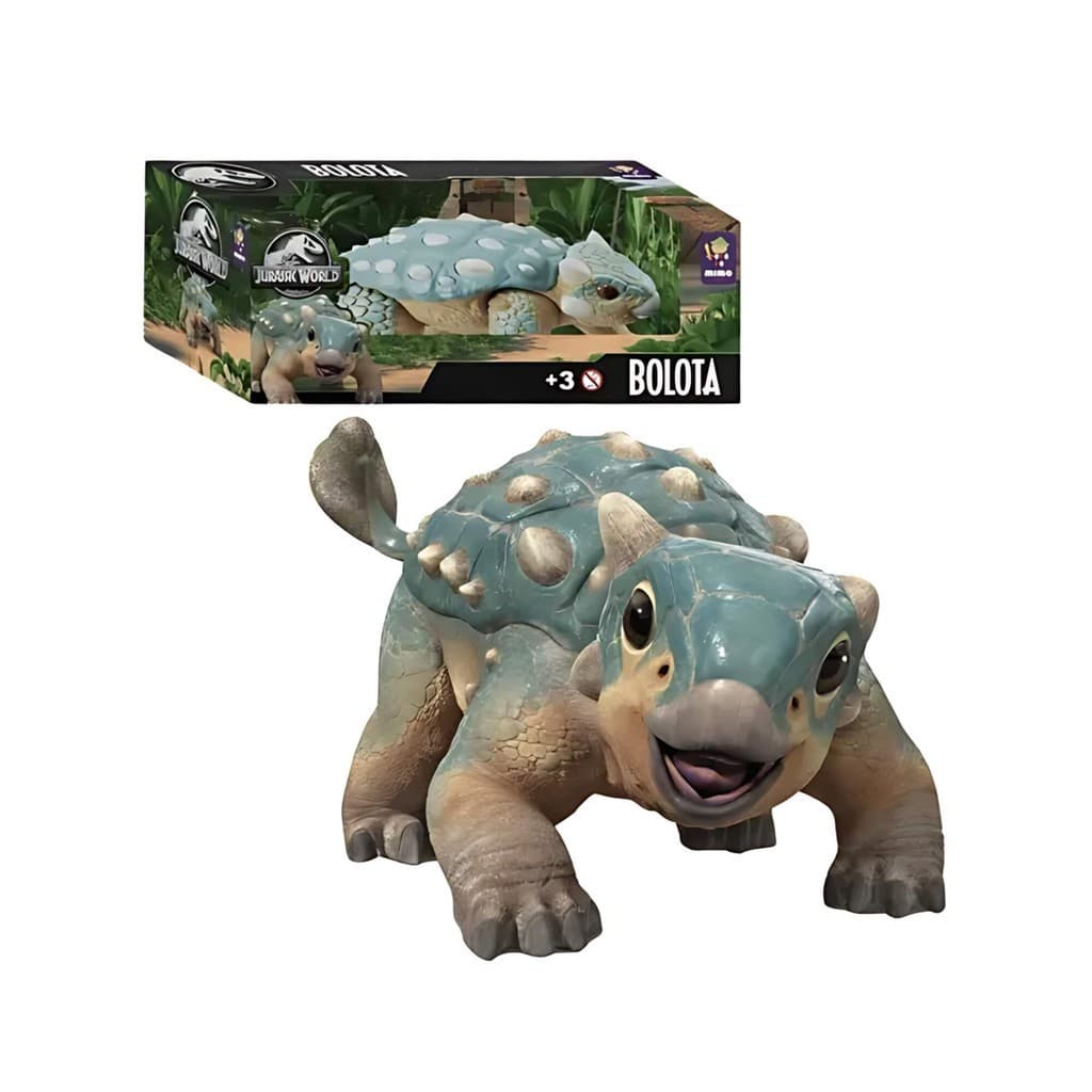 Brinquedo Infantil Dinossauro Baby Bolota 30cm Mimo Toys Boneco Criança Presente Colecionável