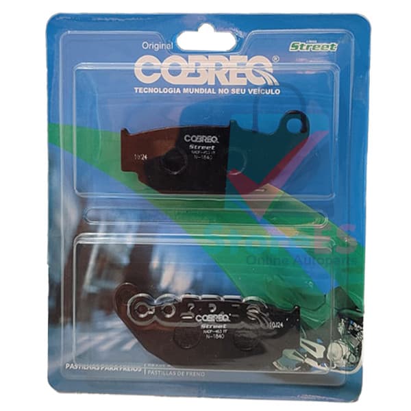 Pastilha De Freio Traseira Honda CB 300F 2024 ABS CBS Cobreq