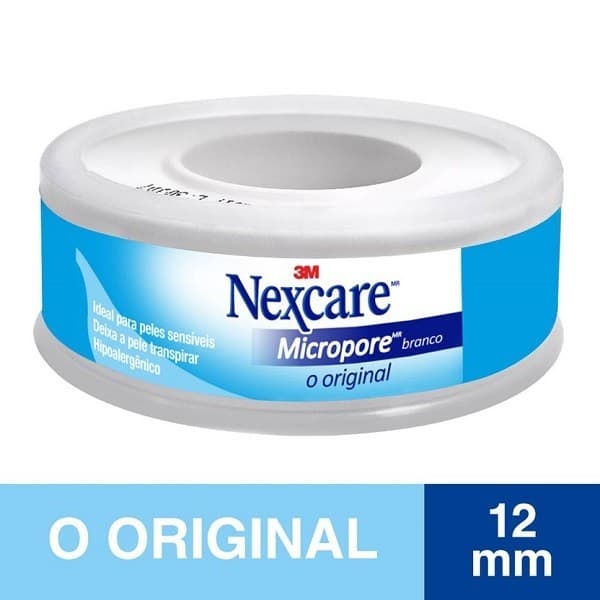 Curativo Nexcare Micropore 12MM X 4,5M Branco