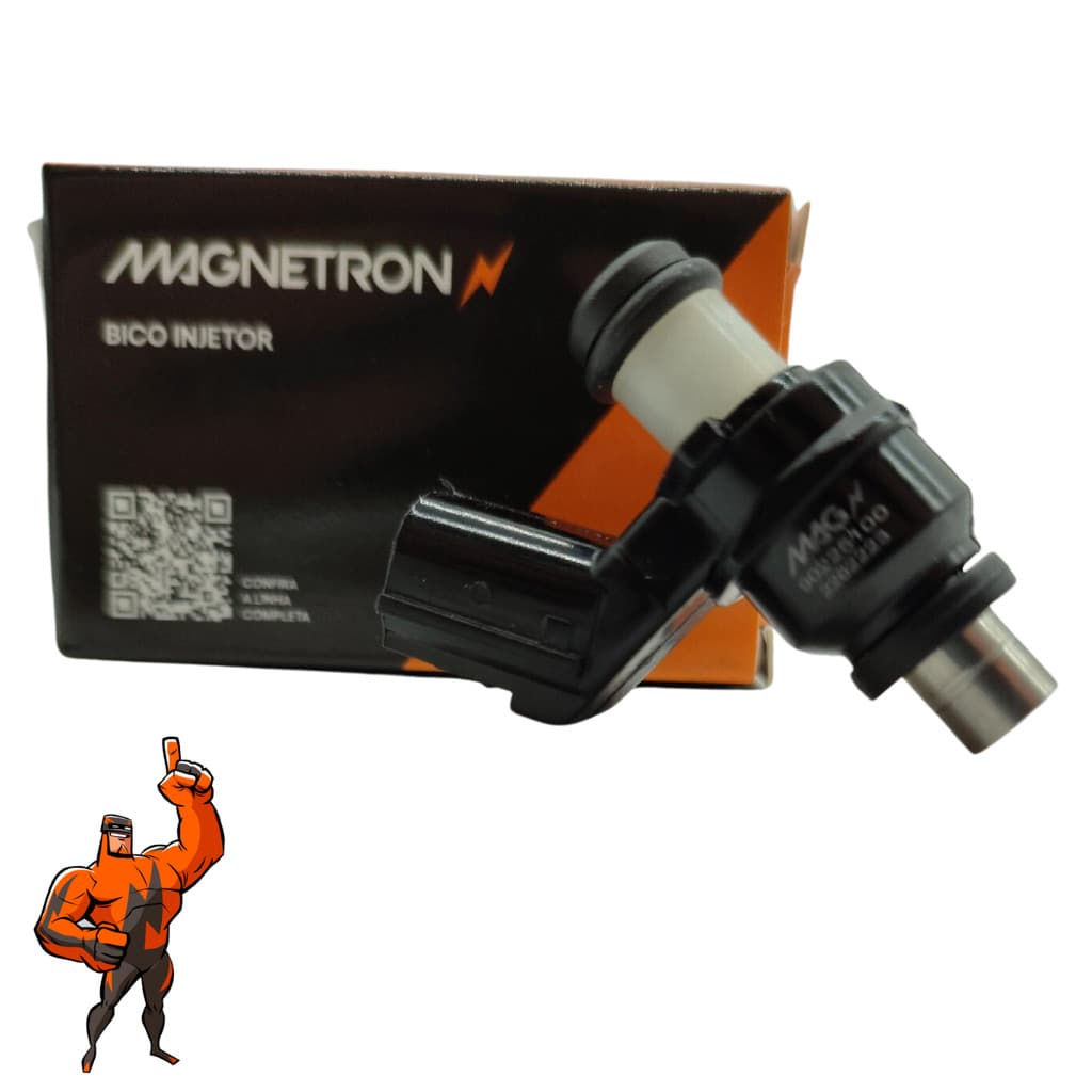 Bico Injetor combustível gasolina Honda Xre 190 Flex  2016 a 2023 ( 10 Furos ) - Magnetron