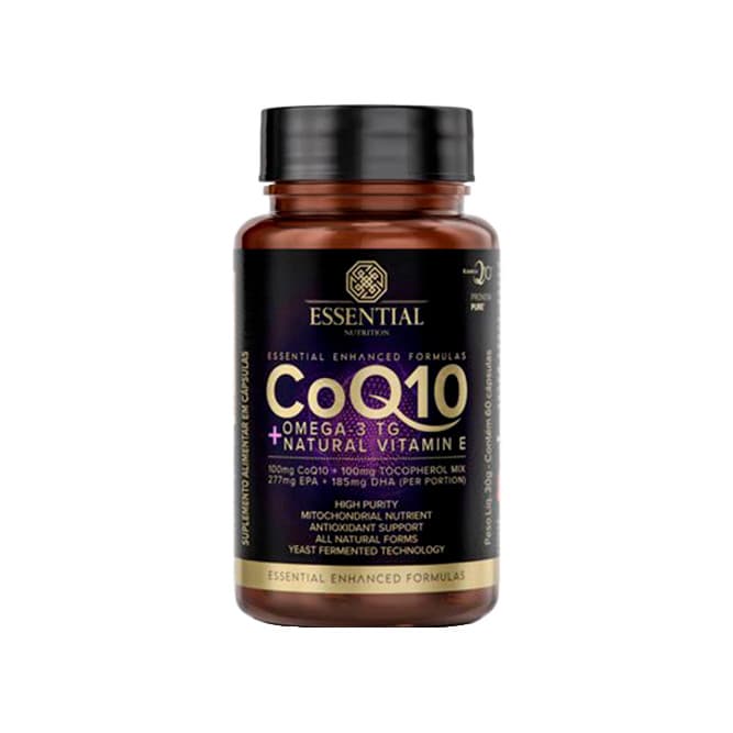 Coenzima Q10 - 60 Cápsulas – Essential Nutrition