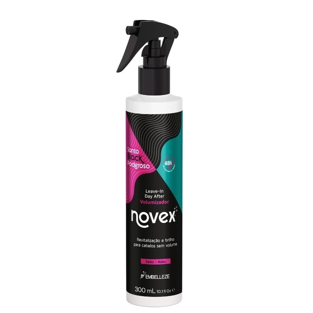 Leave-In Novex Santo Black Poderoso Day After Volumizador