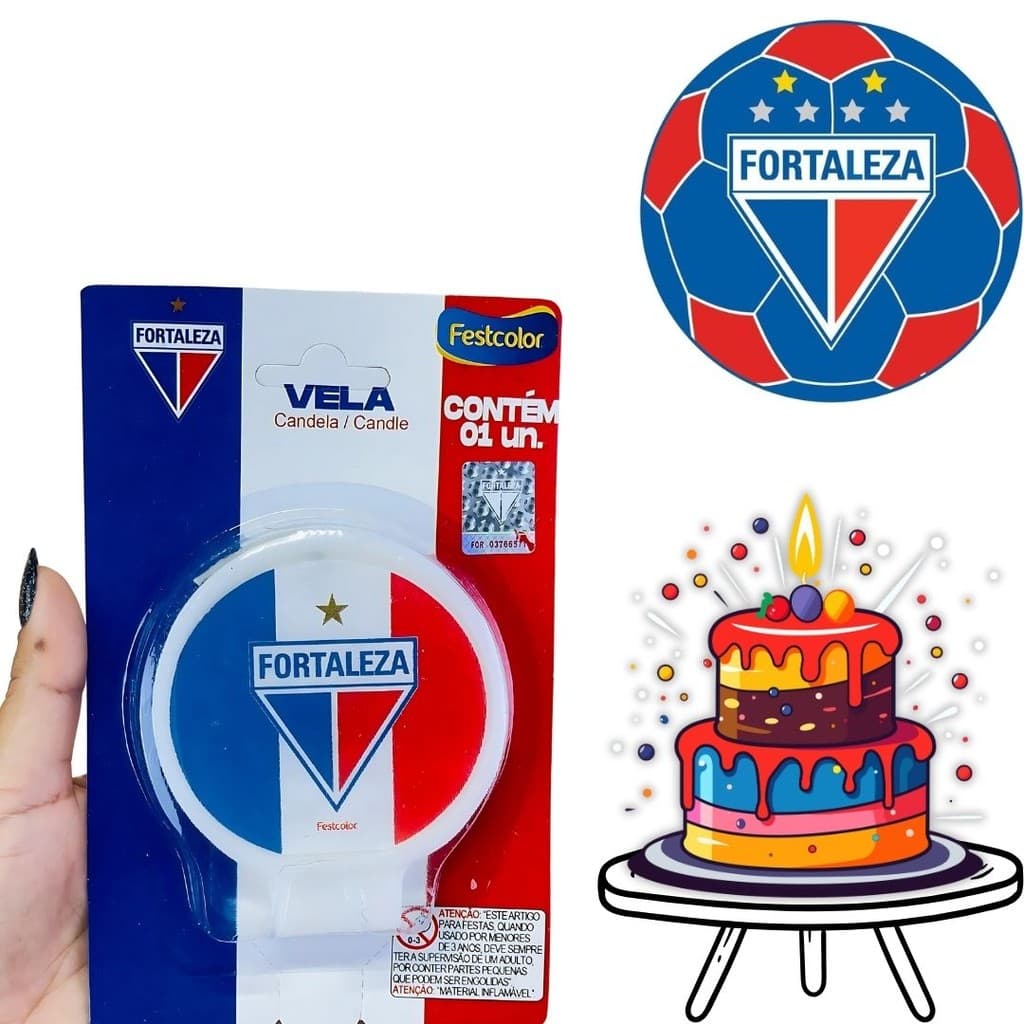 VELA FORTALEZA OFICIAL  FESTCOLOR (CHOCO)