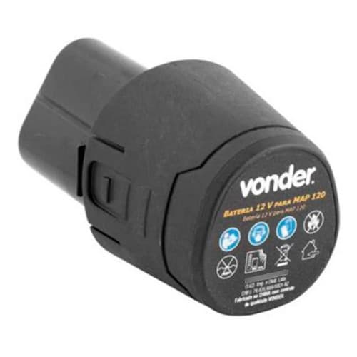 Bateria 12V para Máquina de Assentar Piso MAP120 e MAP125 Vonder Original