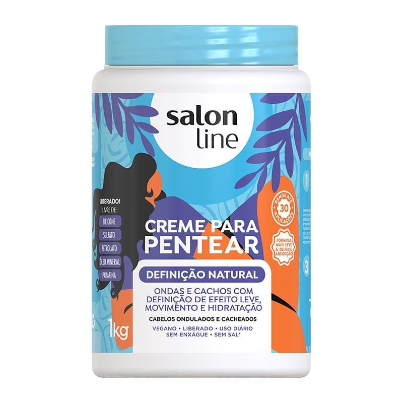 Creme Cabelo Pentear 1Kg Definição Natural