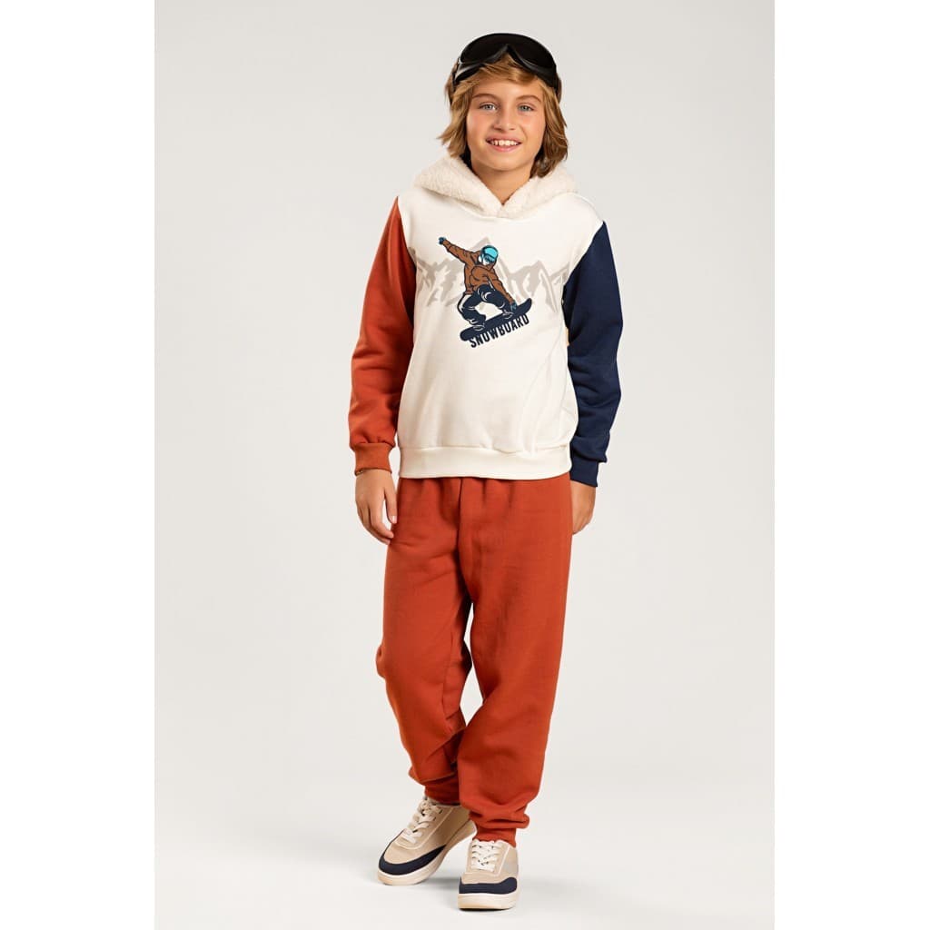 Conjunto Infantil Masculino Snowboard