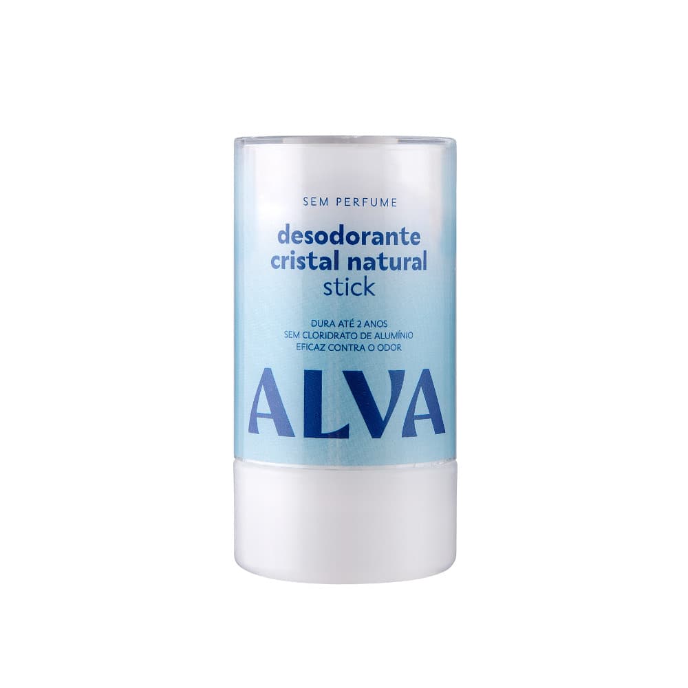 Desodorante Cristal Stick Vegano 120g Alva