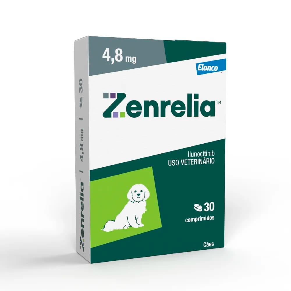 Antialérgico Zenrelia 4,8 Mg para Cães 30 Comprimidos
