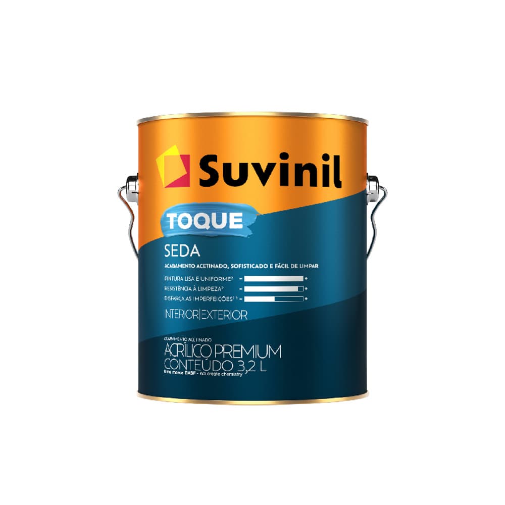 Tinta Toque Seda Beges e Marrons Mais Vendidos 3,2L Suvinil