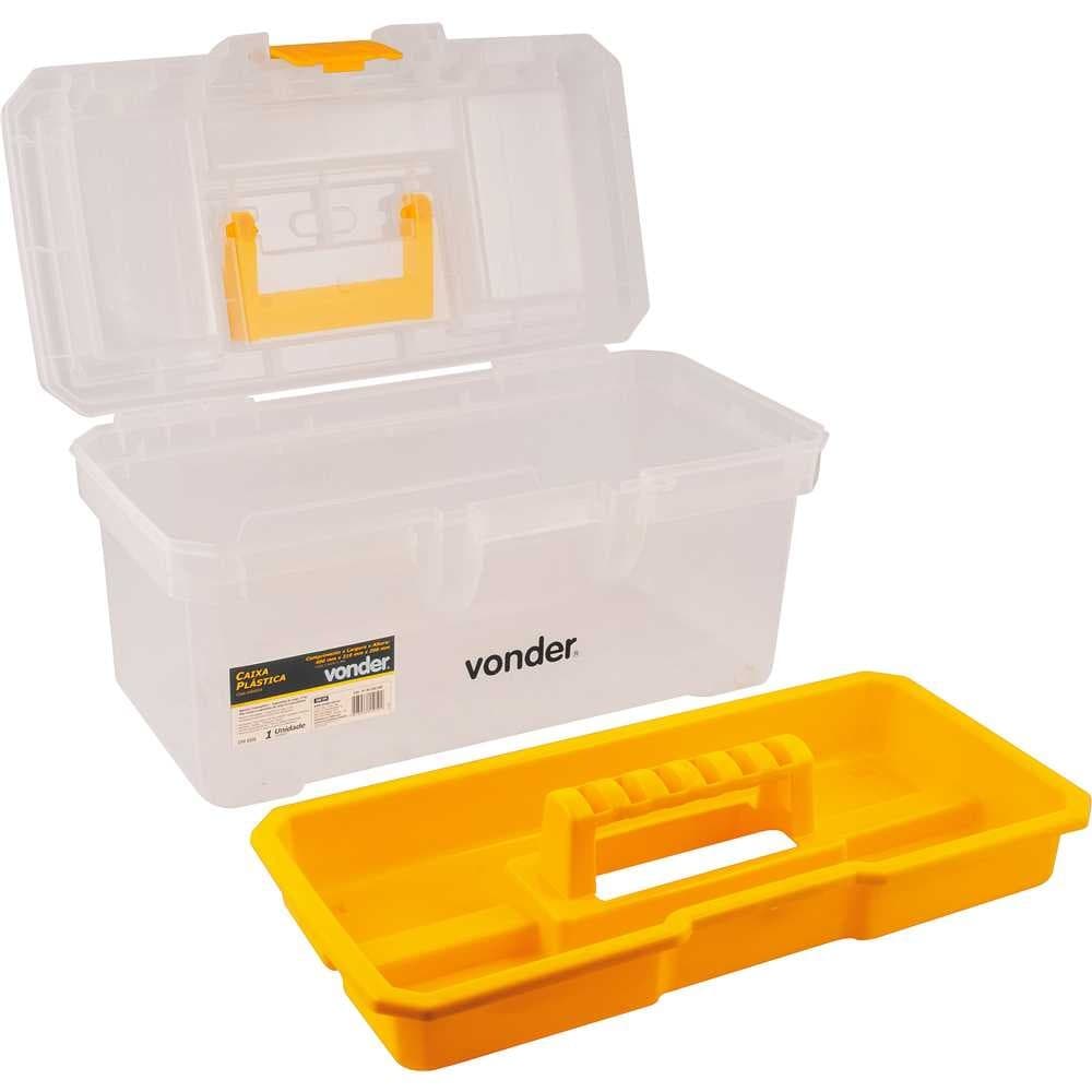 Caixa Plástica Ferramentas Bandeja Cpv 0330 Vonder