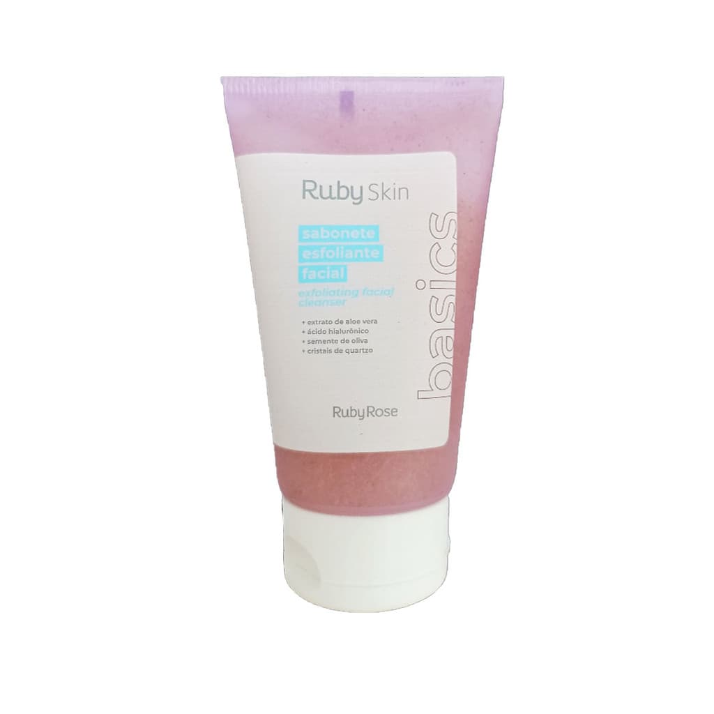 Sabonete Esfoliante Facial Ruby Rose Basics 80g Hbs3400