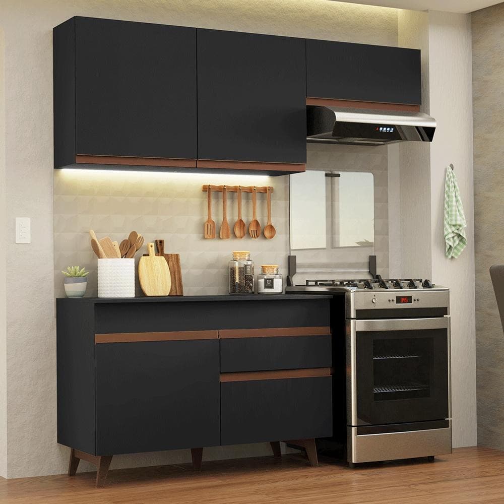 Armário de Cozinha Compacta 190cm Reims Madesa 04