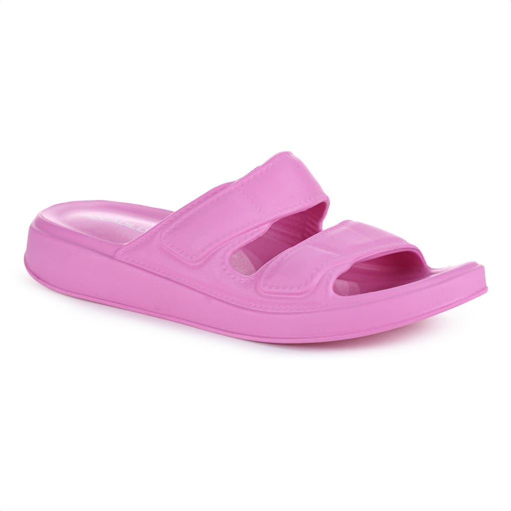 Chinelo Piccadilly Birken Marshmallow Rosa Chiclete - Feminino
