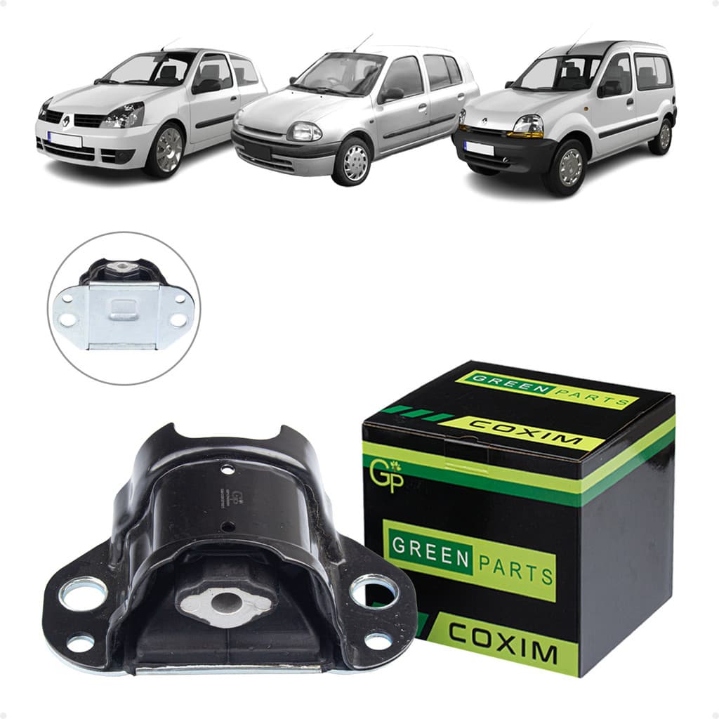 Coxim Motor Direito Hidráulico Renault Clio 1.0 8v 1999 a 2008/ Clio 1.0 16V 1999-2016/ Kangoo 1.0 16V 2002 A 2007