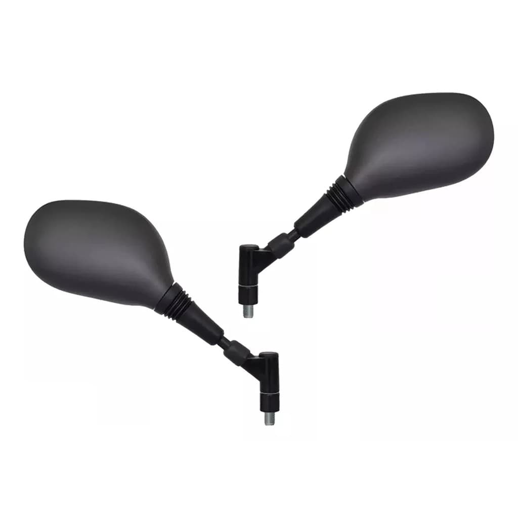 PAR ESPELHO RETROVISOR PRETO MODELO XT 660R PARA MOTOS HONDA