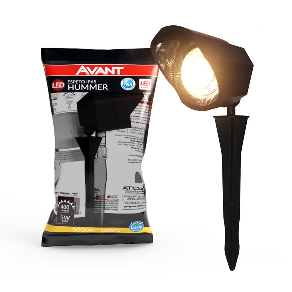 Espeto de Jardim Led 5w 3000K Hummer Ip65 Avant