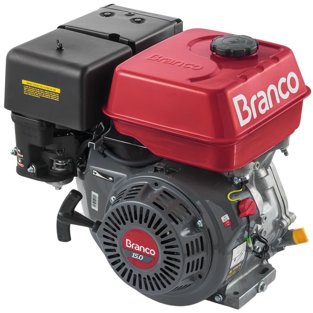Motor A Gasolina Partida Manual 15,0cv B4t-15.0h Branco